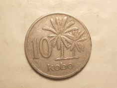 NIGERIA 10 KOBO 1976 foto