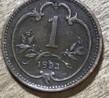 MNDSTR AUT3 Austroungharia 1 heller 1893