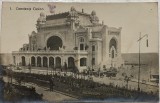 1921 CP CAZINOU Casino Constanta cu o parte in lucru / animata / circulată Coman Georgescu, comerciant si antreprenor din Focșani / Exped S. Tipoia
