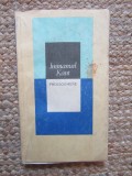 Immanuel Kant - Prolegomene, Carte Filosofie, Editura Stiintifica Enciclopedica, 1987