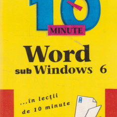 Word sub Windows 6 ... in lectii de 10 minute