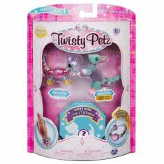 TWISTY PETZ SET 3 BRATARI ANIMALUTE SORICEL CANGUR CAPRIOARA foto