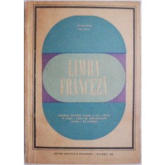 Limba franceza. Manual pentru clasa a IX-a liceu si anul I licee de specialitate (Anul I de studiu) &ndash; Ion Diaconu, Ion Vicol