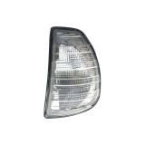 Lampa semnalizare fata Mercedes W123, 01.75-12.85, Alba, are suport bec, omologare ECE, 8207321, Stanga, Depo