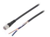 Cablu de Conectare M8 4 PIN 2m PVC IP67