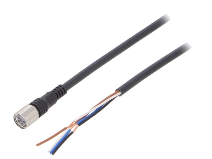 Cablu M8 4 pini 2m IP67
