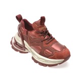 Pantofi sport GRYXX rosii, M1626, din piele naturala