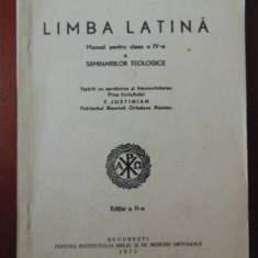 Limba latina: Manual pentru clasa a IV-a a seminariilor teologice (editia a II-a)