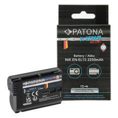 ​Acumulator Patona Platinum EN-EL15 cu USB-C 2250mAh compatibil Nikon-1363