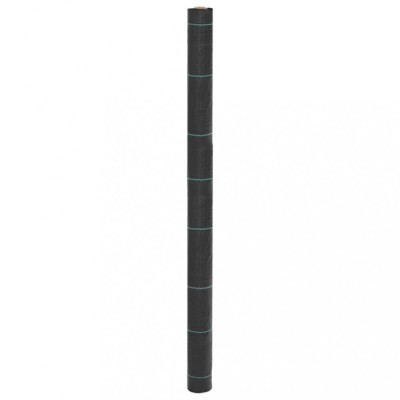 Membrană antiburuieni, negru, 1,5x150 m, PP foto