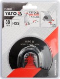 Panza semirotunda HSS segmentata 88 mm YATO