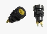 Lumina martor BestAutoVest cu bec ba9s, 12V, 2w, diametru 24mm, diametru filet 15mm, portocaliu AutoDrive ProParts