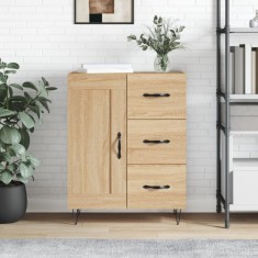 vidaXL Servantă, stejar sonoma, 69,5x34x90 cm, lemn compozit 830255