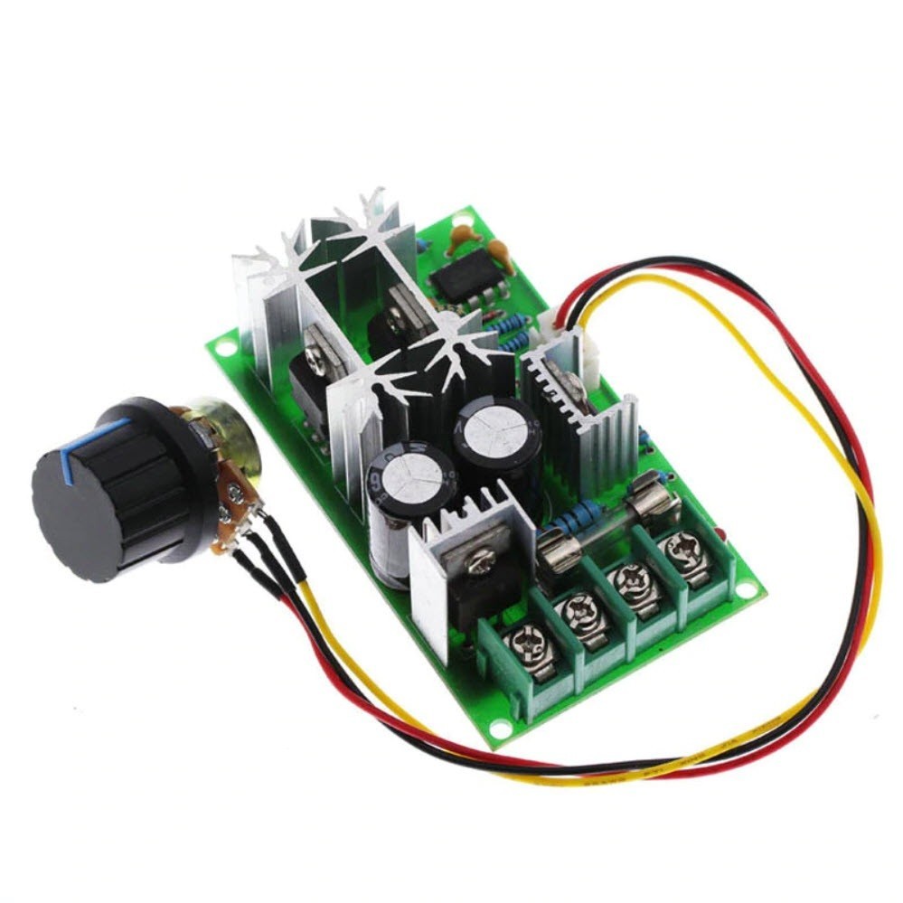 Variator regulator CONTROLLER TURATIE motor DC 12V 24V 60V PWM curent  continuu | Okazii.ro