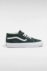 Vans tenisi din piele intoarsa Premium Classics LX Sk8-Mid Reissue 83 culoarea verde, VN000CQQPRM1