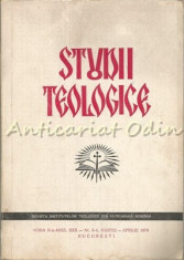 Studii Teologice - Seria a II-a, Anul XXX, Nr.3-4, Noiembrie- foto