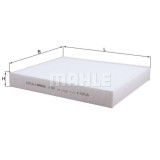 Mahle Filtru, aer habitaclu