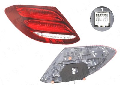 Stop spate lampa Mercedes Clasa E (W213), 03.2016-, spate, Stanga, LED, AL (Automotive Lighting) foto