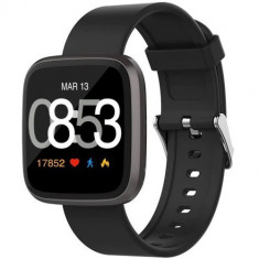 Ceas Smartwatch iUni H5, Touchscreen, Bluetooth, Notificari, Pedometru, Black foto