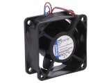Ventilator axial 24V DC 60x60x25mm 58m3/h 44dBA cu bilă