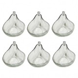 Set 6 Mini Boluri sticla forma Para 165ml 15x10x4.5cm Kaveh BL7162GCL CNN40447