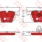 Set placute frana,frana disc BMW Seria 6 Cabriolet (E64) (2004 - 2010) TRW GDB1727DTE