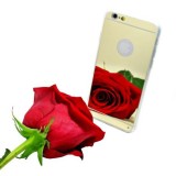 Cumpara ieftin Husa iPhone 6/6S MyStyle Elegance Luxury Oglinda Aurie Silicon, Carcasa Protectie Rezistenta Zgarieturi