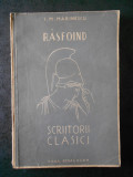 I. M. MARINESCU - RASFOIND SCRIITORII CLASICI (1942)