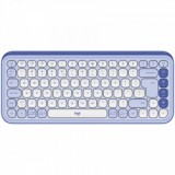 LOGITECH POP ICON KEYS - LILAC - US INTL - BT - INTNL-973 &quot;920-013074&quot; (timbru verde 0.8 lei)