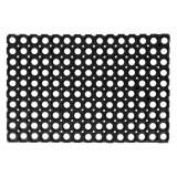 Covoras de intrare din cauciuc perforat, negru, 60x40 cm, CMCLASS