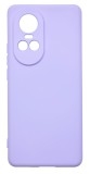 Husa de protectie din silicon pentru OPPO Reno 10, SoftTouch, interior microfibra, Lilac, Oem