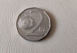 Cehia - 2 Coroane / Korun (1993) monedă s393, Europa