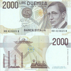 1990, 2.000 lire (P-115a.2) - Italia - stare UNC!