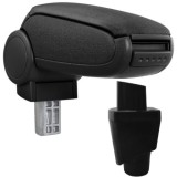 Cotieră pentru Dacia Dokker (2012 - ) negru material textil (Cotieră)