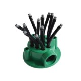 Aspersor FOXMAG24, multifunctional, de gradina, cu 12 furtunuri flexibile semi-ajustabile, verde