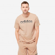 Tricou Fitness ADIDAS Bej Bărbați