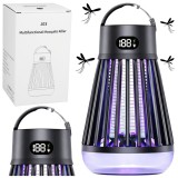 Lampa electrica anti-tantari, lumina UV, negru, Lean 28881