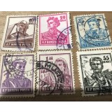 (FAV) Timbre RPR Meserii Serie