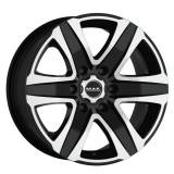 Jante TOYOTA HILUX VIGO - VIGO 6.5J x 16 Inch 6X139,7 et20 - Mak Stone 6 W Black Mirror - pret / buc, 6,5