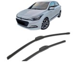 Set 2 stergatoare auto/, Bosch, 2 buc, cauciuc siliconat, Pentru Hyundai i20 II