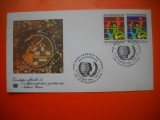 HOPCT PLIC FDC S NR 382 ANUL TINERETULUI 1984 - ONU-NATIUNILE UNITE BIROUL GENEVA-ELVETIA-NECIRCULAT