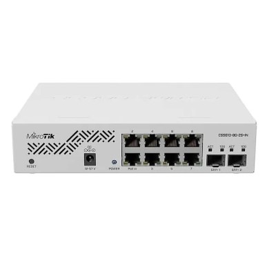 Smart Switch, 8 x Gigabit, 2 x SFP+ 10Gbps - Mikrotik CSS610-8G-2S+IN foto
