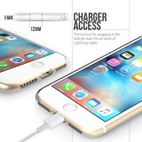Cumpara ieftin Husa Silicon Transparenta GloMax Perfect Fit pentru Apple iPhone 7, Rezistenta la Socuri, Praf si Zgarieturi
