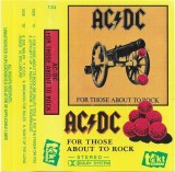 AC/DC - For Those About To Rock Caseta audio Takt Music Stare foarte buna