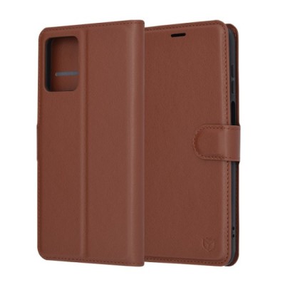 Husa pentru Motorola Moto G13 / G23 - Techsuit Leather Folio - Brown foto