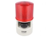 Semnalizator luminos și acustic 24VDC LED roșu 105dB IP54