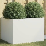 Cumpara ieftin Jardinieră, alb, 62x47x46 cm, oțel