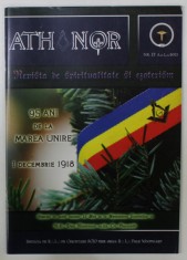 ATHANOR , REVISTA DE SPIRITUALITATE SI EZOTERISM, MASONICA , NR. 17 , 2013