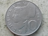 AUSTRIA-10 SCHILLING 1989