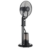 Ventilator cu pulverizare vapori apa, dimensiuni 125 x 40 x 40 cm, putere 75W, din plastic, cu trei trepte viteza, negru